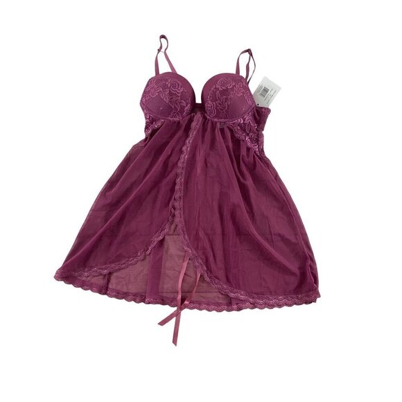 NWT French Affair Women's Sheer Front Closure Cami - Small - Picture 1 of 13